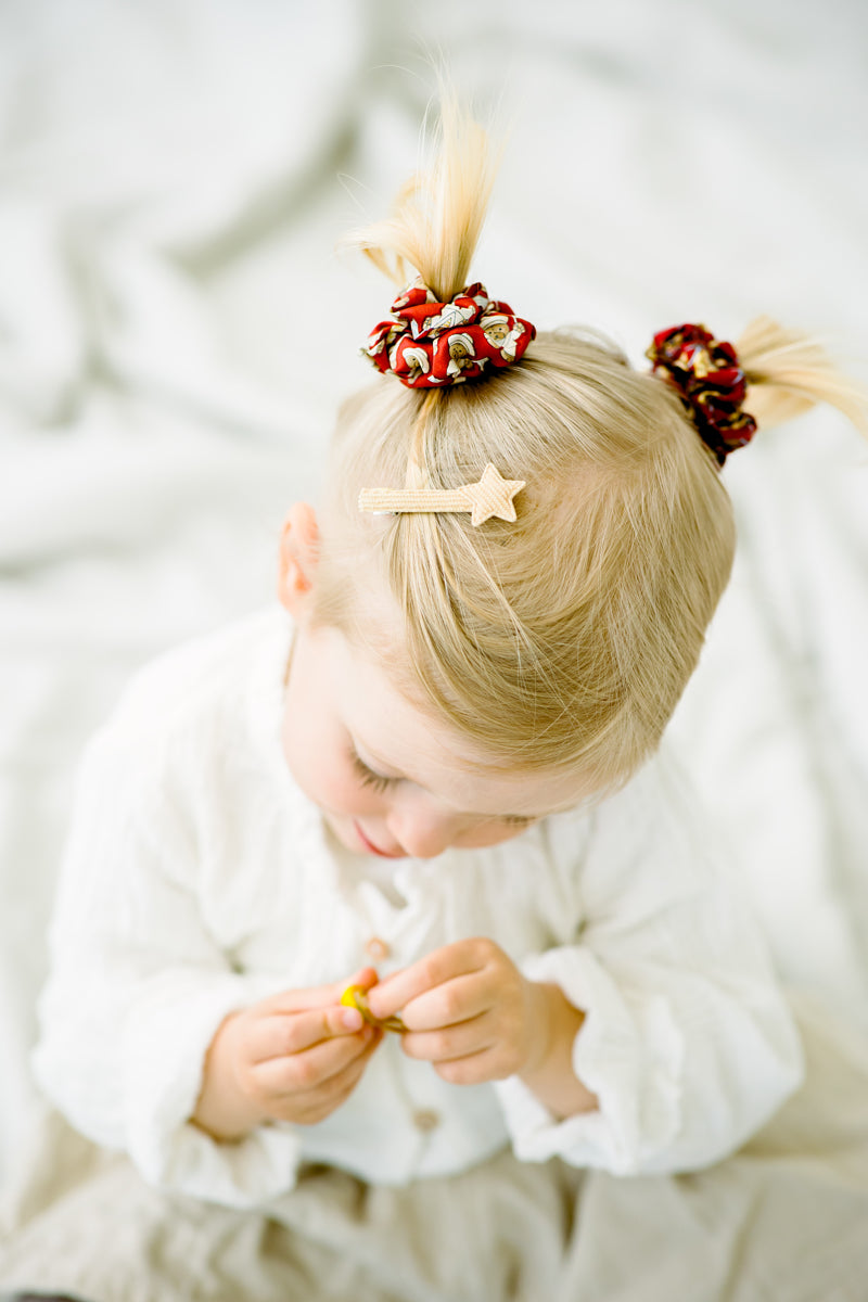 Teddy Bear Scrunchie
