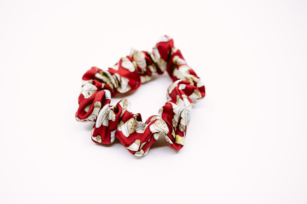 Teddy Bear Scrunchie